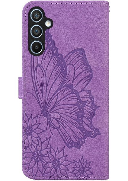 Galaxy A16 Pu Deri Cüzdan Kart Yuvaları Tutucu Için Flip Case (Yurt Dışından) modelleri