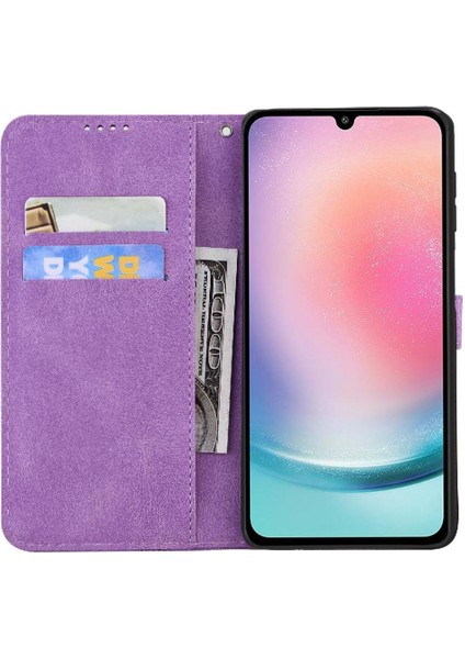 Galaxy A26 Büyük Kelebek Cüzdan Manyetik Closu Için Flip Case (Yurt Dışından) modelleri