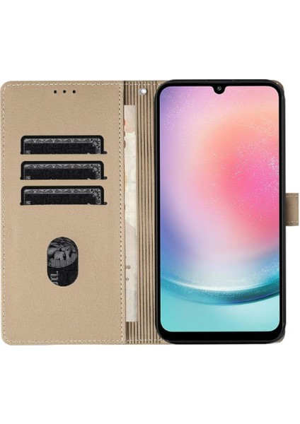 Galaxy A16 Üç Kart Yuvası Premium Deri Için Flip Case (Yurt Dışından) indirimleri