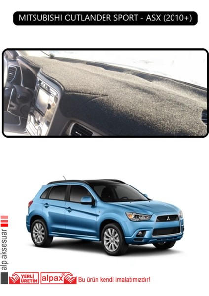 Mıtsubıshı Outlander Sport/asx 2010+ Torpido Koruma Halısı - Siyah Kenar