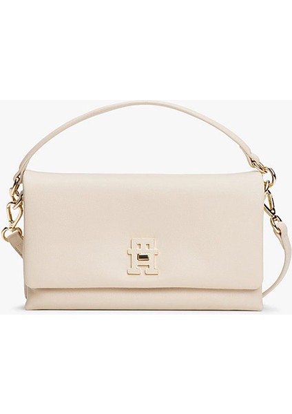Kadın Th Modern Convertible Crossover Omuz Çantası - Bej