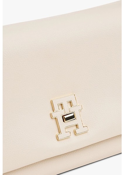 Kadın Th Modern Convertible Crossover Omuz Çantası - Bej modelleri