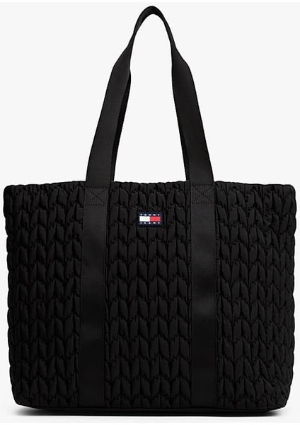 Kadın Urban Quilted Tote Çanta - Siyah