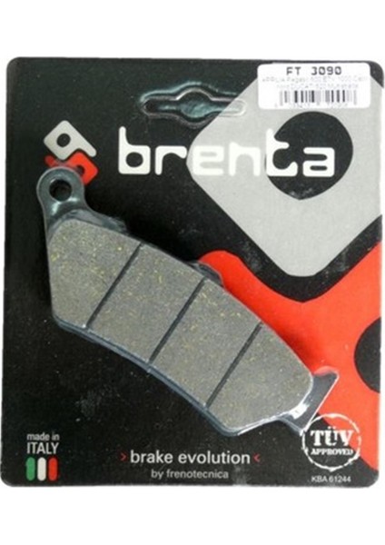 Ktm Enduro 690CC 2008-18 Ön Fren Balatası Brenta Organik