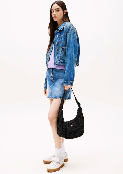 Kadın Tjw Urban X-Body Quilted Omuz Çantası- Siyah fiyatları