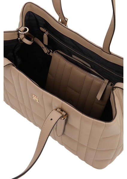 Kadın Th Feminine Tote Omuz Çantası - Bej modelleri