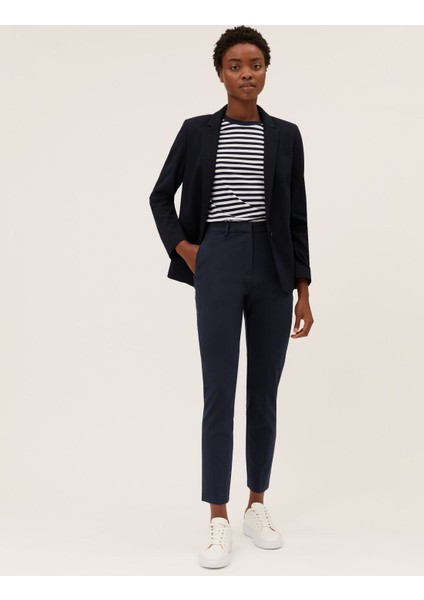 Slim Fit Yüksek Bel Pantolon indirimleri