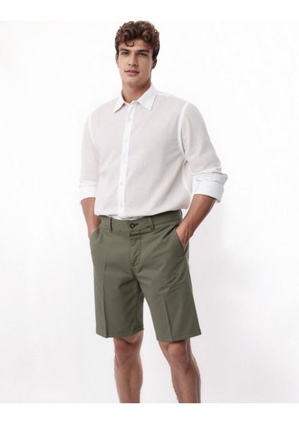 / Slım Short/ Haki