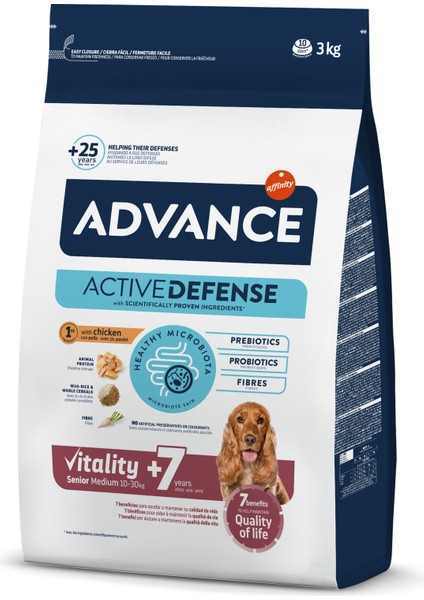Dog Medıum Senıor 3 kg Svlrs