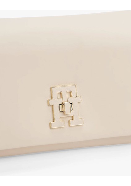 Kadın Th Modern Mini Crossover Çanta - Bej indirimleri