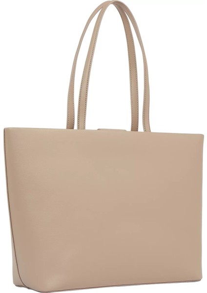 Kadın Modern Tote Omuz Çanta - Bej fiyatları