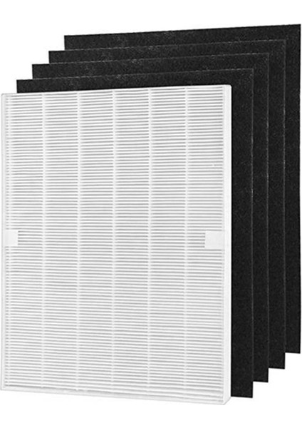 Winix 115115 5300 5500 6300 Hava Temizleyici Için 1 Hepa Filtre ve 4 Aktif Karbon Ön Filtre Gelişmiş Hava Temizliği (Yurt Dışından) fiyatları