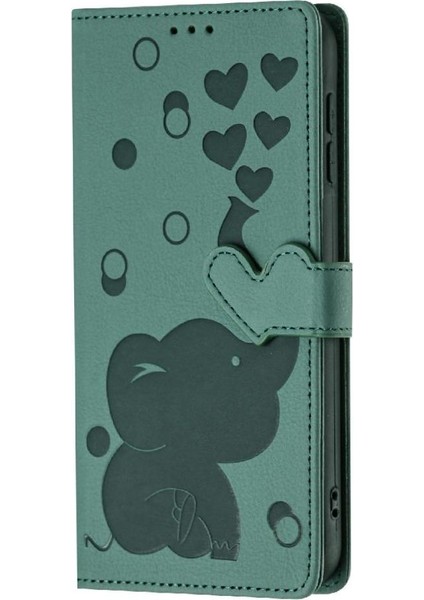 IPhone 16E Premium Deri Üç Kart Yuvaları Kickstand Için Flip Case (Yurt Dışından) modelleri