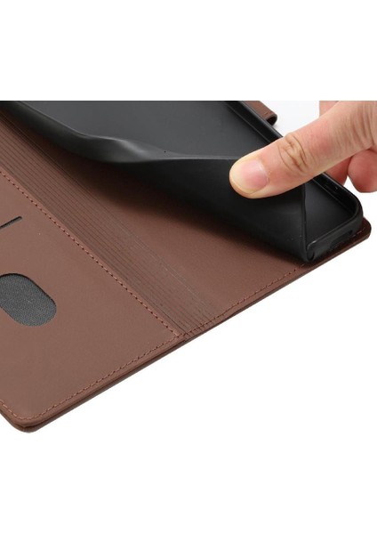 IPhone 16E Premium Deri Üç Kart Yuvaları Kickstand Için Flip Case (Yurt Dışından) fiyatları