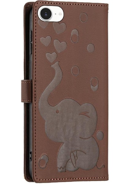 IPhone 16E Premium Deri Üç Kart Yuvaları Kickstand Için Flip Case (Yurt Dışından) fırsatları