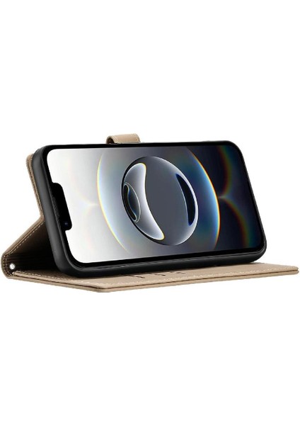 IPhone 16E Premium Deri Üç Kart Yuvaları Kickstand Için Flip Case (Yurt Dışından) indirimleri