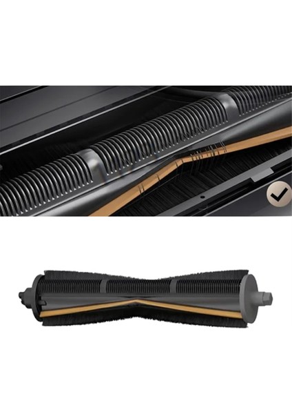 Dreame X40/X30 PRO/X20 Pro PLUS/L10S ULTRA/L20 ULTRA/L10 Plus Anti-Tangle Saç Tricut Fırça Vakum Ana Fırça Kapağı (Yurt Dışından) fiyatları