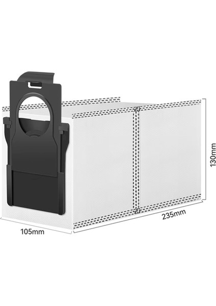 Dreame X40 Ultra / L10S Pro Ultra Heat / X30 Ultra Robot Süpürge Toz Torbası Aksesuarları Çöp Torbası (Yurt Dışından) modelleri