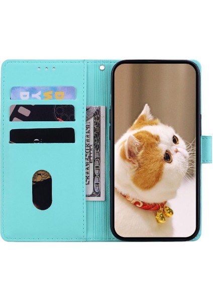 Nokia G10 Deri Cüzdan Kedi Rfıd Kart Yuvası Tutucu Kickstand Için Flip Case (Yurt Dışından) modelleri