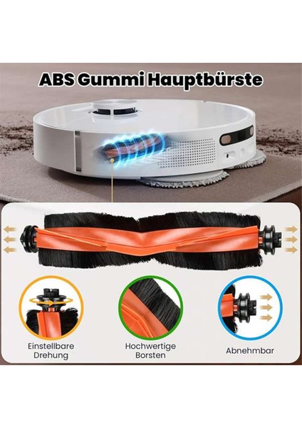 Xiaomi Robot Vakum X20 + / X20 Plus Parçaları Için Süpürge Aksesuarları Ana Yan Fırça Hepa Filtre Paspas Bezi Toz Torbaları (Yurt Dışından) fırsatları