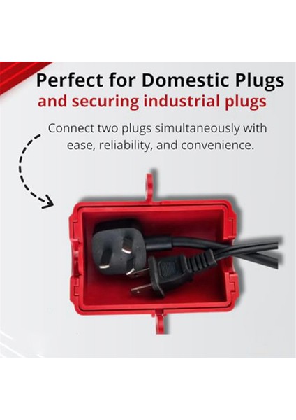 Kilitleme Etiketleme Için Elektrik Fişi Kilidi - 220 Volt Güç Kablosu Kilitleme Cihazı, Uzatma Kablosu Kilidi, Endüstriyel Sınıf Orta (Yurt Dışından) modelleri