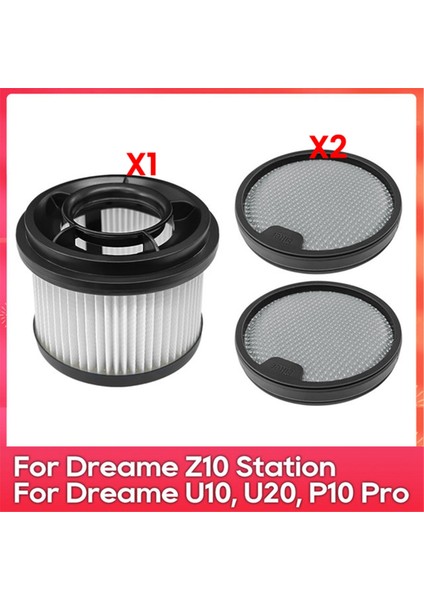 Dreame Z10 Station / U10 / U20 / P10 / P10 Pro Yedek Parçalar Aksesuarlar Sarf Malzemeleri Hepa Sünger Filtre (Yurt Dışından)