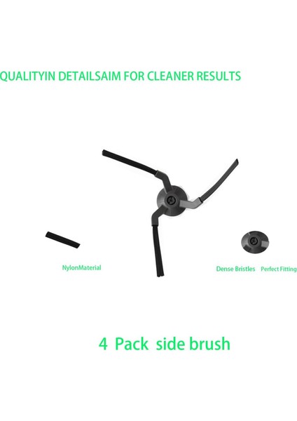 Eufy X9 Pro Robot Süpürge Için Uygun Yedek Parçalar, Aksesuar Seti Fırça Rulo Filtre Kenarları Fırçalar Paspas Pedleri (Yurt Dışından) modelleri