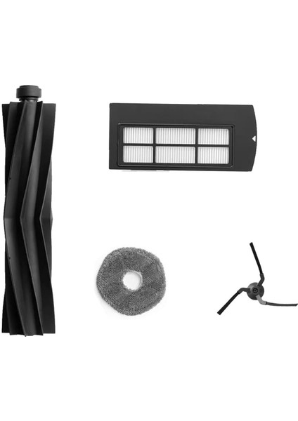 Eufy X9 Pro Robot Süpürge Için Uygun Yedek Parçalar, Aksesuar Seti Fırça Rulo Filtre Kenarları Fırçalar Paspas Pedleri (Yurt Dışından) fırsatları