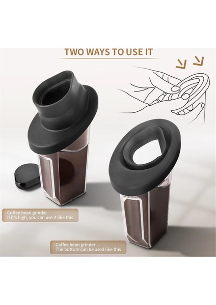 Plastik Kahve Dozajlama Kupası Koklama Kupası Espresso Kahve Makinesi Aksesuarları Için Silikon Ağızlı Kahve Tozu Kupası (Yurt Dışından) fırsatları