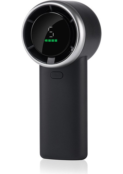 Giyilebilir Fan 5 Hızlı Yüksek Hızlı, Ekran Üstü Göstergeli USB Şarj Edilebilir, Iç ve Dış Mekan Kullanımı Için Kompakt Tasarım A (Yurt Dışından)