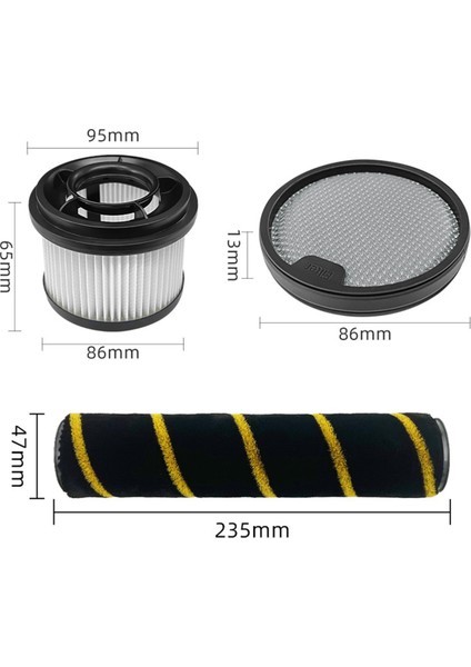 Mova Elektrikli Süpürge Aksesuarları S3/s5 Filtre Filtre Aksesuarları Için Uygundur (Yurt Dışından) modelleri