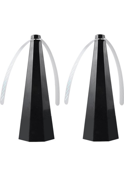 Taşınabilir USB Sinek Fanları Masa Için Holografik Bıçaklarla Sinekleri, Eşek Arılarını, Arıları, Açık Hava Piknik Fanı 2 Adet (Yurt Dışından)