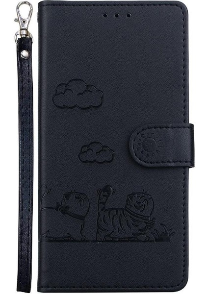 Motorola Kenar 50 Pro Kedi Rfıd Deri Cüzdan Kart Yuvası Için Flip Case (Yurt Dışından) fiyatları