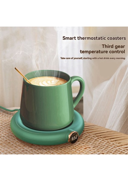 Otomatik Kapanma Özellikli Masa Üstü Kahve Kupa Isıtıcısı, 3 Sıcaklık Ayarı, Ev ve Ofis Için Ideal, Mükemmel Hediye (Kupa Olmadan) Pembe (Yurt Dışından) modelleri