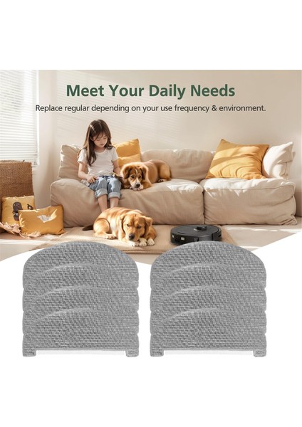 Eufy G40/G40 Hibrit Robot Süpürge Aksesuarları Için 8 Adet Temizleme Bezi (Yurt Dışından) fiyatları