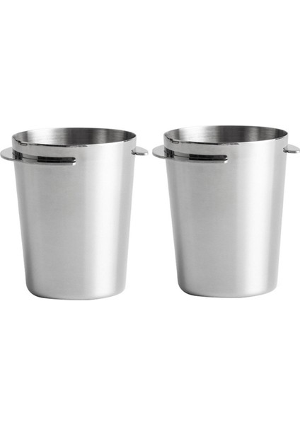 2 Adet 51MM Kahve Dozaj Kupası Paslanmaz Çelik Kahve Dozaj Kupası Kahve Makinesi Kahve Makinesi Için Çıkarılabilir Aksesuarlar (Yurt Dışından)