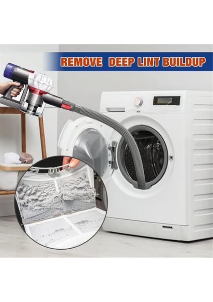 Dyson V7 V8 V10 V11 V12 V15 Için 2 Set Kurutma Makinesi Havalandırma Temizleme Kiti Köşeler ve Boşluklar Için Kurutma Makinesi Havalandırma Aparatı Lint Temizleme (Yurt Dışından) fiyatları