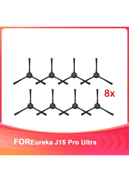 Eureka Robot Süpürge J15 Pro Ultra Yan Fırça Yedek Sarf Malzemeleri (Yurt Dışından)