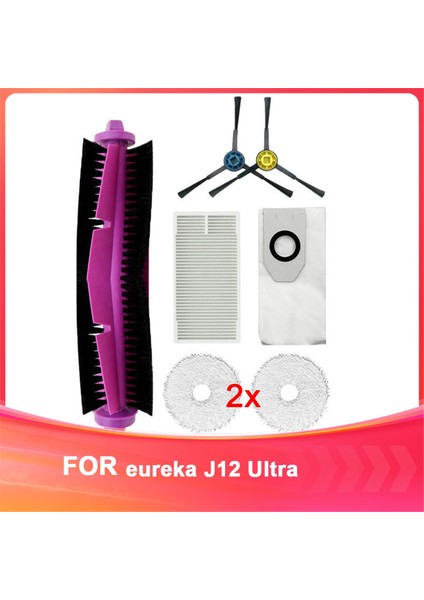 Eureka Süpürme Robotu Aksesuarları J12 Ultra Aksesuarları Elektrikli Süpürge Sarf Malzemeleri (Yurt Dışından)