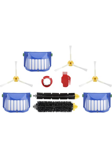 Roomba 600 Serisi 605 606 610 615 620 625 630 632 639 650 660 671 675 681 696 Parçaları Için Ana Yan Fırça Hepa Filtresi (Yurt Dışından) modelleri