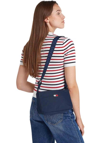 Kadın Tjw Daily Shoulder Bag Omuz Çanta - Lacivert