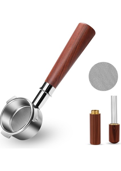 Dipsiz Portafilter, 3 Kulaklı Espresso Portafilter Aksesuar Seti, 54MM Breville Sage Barista Espresso Makinesi Için (Yurt Dışından)
