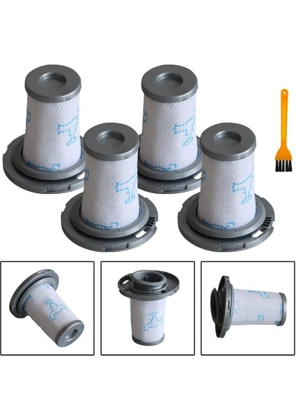 X-Force Flex 8.60 RH96 X-Pert 6.60 RH68 Elektrikli Süpürgeler Için Yedek Filtre Takımı, Yıkanabilir Filtreler ve Temizleme Fırçası (Yurt Dışından) indirimleri