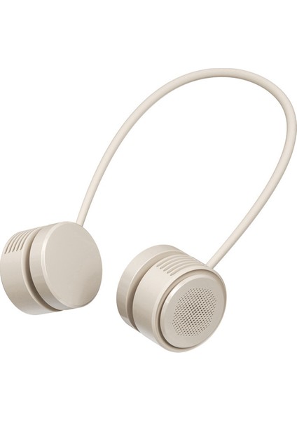 Taşınabilir Askılı Boyun Fanı Katlanabilir Şarj Edilebilir Kanatsız Mini Fan Seyahat ve Açık Hava Sporları Için Khaki (Yurt Dışından) fırsatları