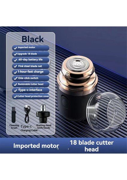 2'si 1 Arada Taşınabilir Elektrikli Tıraş Makinesi Burun Kılı Kesme Makinesi Şarj Edilebilir Elektrikli Tıraş Makinesi Kapsül Seyahat Tıraş Makinesi B (Yurt Dışından) fiyatları