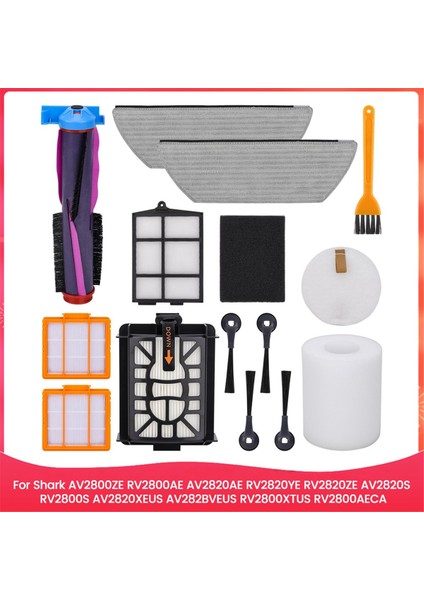 Shark AV2800ZE RV2800AE AV2820AE RV2820YE RV2820ZE AV2820S RV2800S AV2820XEUS Elektrikli Süpürge Kiti Için Yedek Parçalar (Yurt Dışından)