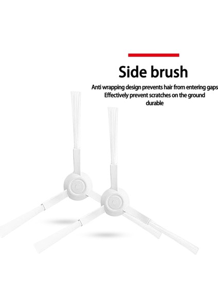 Xiaomi Robot Süpürge S20/D106 Parçaları Için Yedek Kit Aksesuarları Ana Yan Fırça Hepa Filtre Paspas Bezi (Yurt Dışından) modelleri