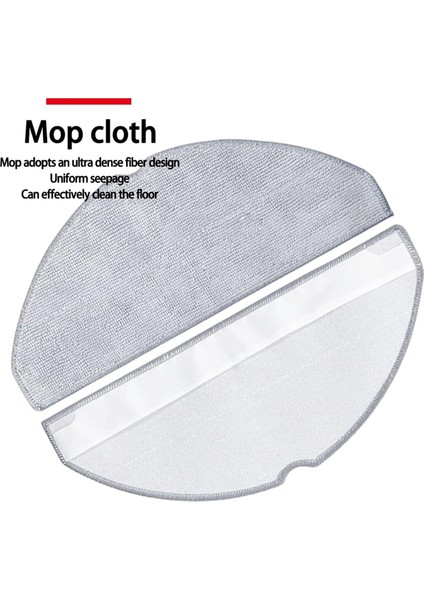 Xiaomi Robot Süpürge S20/D106 Parçaları Için Yedek Kit Aksesuarları Ana Yan Fırça Hepa Filtre Paspas Bezi (Yurt Dışından) indirimleri