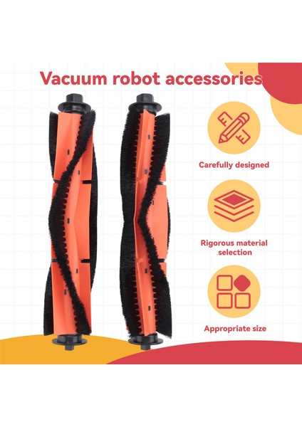 Xiaomi Roidmi Eve Plus Robotik Süpürge Için Silindir Fırça (Yurt Dışından)