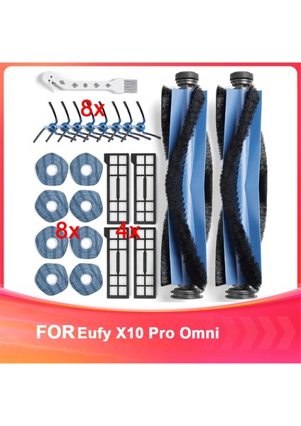 Eufy X10 Pro Omni Robot Süpürge Için Yedek Parçalar - Daha Iyi Temizlik Performansı Için Kaliteli Aksesuarlar (Yurt Dışından)